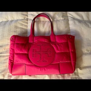 Bright Pink Tory Burch Tote